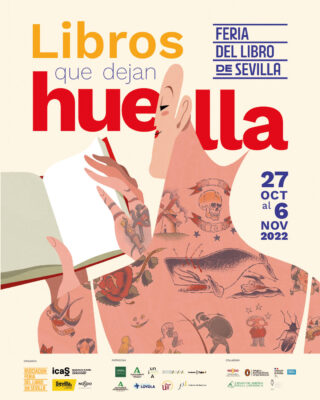 Cartel Feria del Libro de Sevilla 2022
